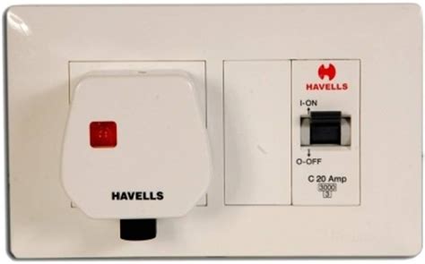 Metal Havells Combo Modular AC Box Set 25A